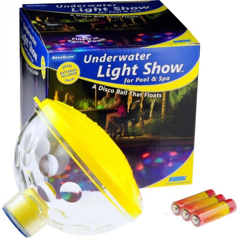 Undervannsbelysning/ lysshow, flytende 