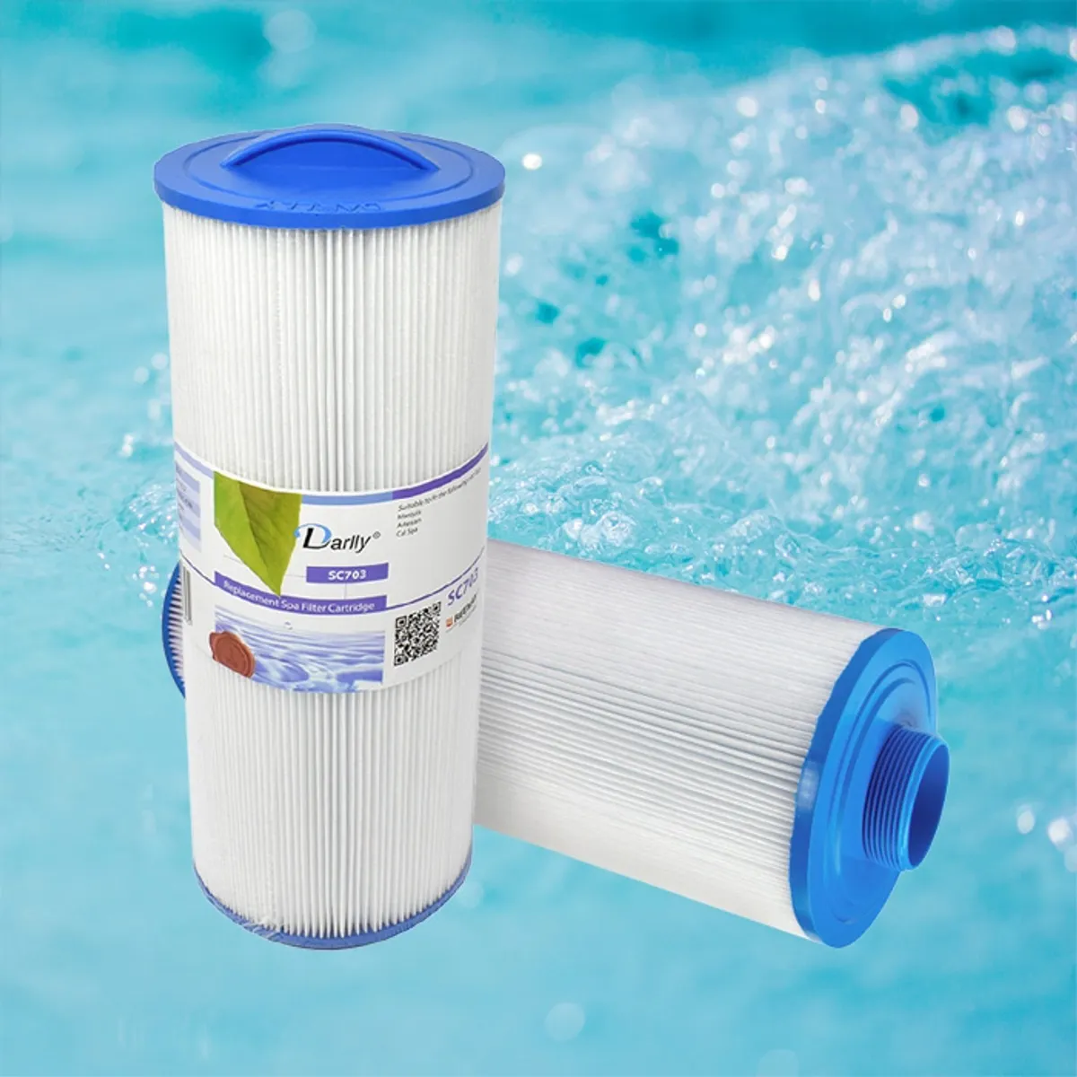 Spa filter 35 sq. ft. fingjenget, vaskbart (Marquis)