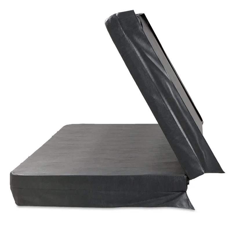 Lokk til spabad - GRÅ - 219x219cm (avrundede hjørner)