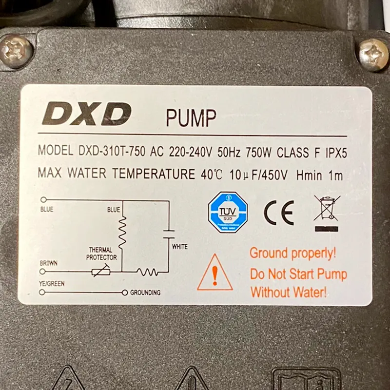 Sirkulasjonspumpe DXD-310T (tilsvarende LX-JA35) (U)