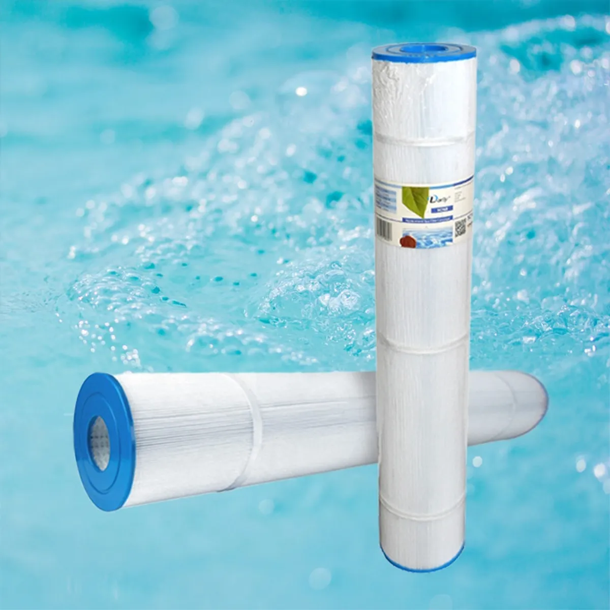 Spa filter 120 sq. ft. u/ gjenger, vaskbart (4pk - spar 25%)